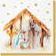 Ubrousky PAW Dekor L (20ks) Holy Family Blessing