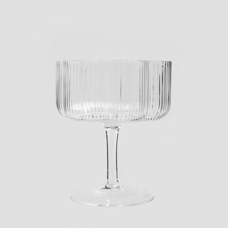 Kieliszek | LINEETTA | ryflowany na martini | 0,3 l | 730078