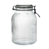 Pojemnik | RAVEN | ryflowany z klipsem L | 1,4 l | 891118