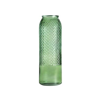 Wazon | MIKKA | szklany zielony | 45 cm | 896458