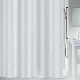 Spirella sprchový závěs PORTO, vzorovaný, bílý, 180 x 200 cm, polyester