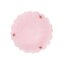 Talerz | PINK MILKY | obiadowy z białym rantem | 28 cm | 731761