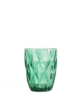 Zestaw szklanek | LUNO | zielonych 4szt. | 280ml | 748196