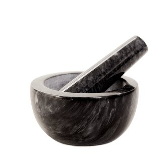 Moździerz | MARBLE | marmurowy czarny | 12 cm | ALL 854199
