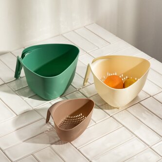 Zestaw mis | EASY COOK | z durszlakiem | 3 el | 723971