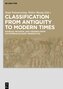 Classification from Antiquity to Modern Times