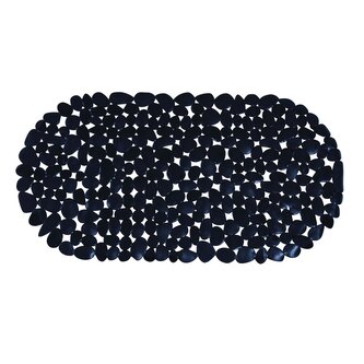 MSV protiskluzová podložka do vany GALETS, černá, PVC, 35 x 68 cm MSV protiskluzová podložka do vany GALETS, černá, PVC, 35 x 68 cm