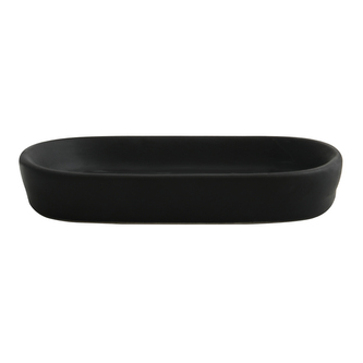 MSV mýdlenka MAONIE, matná černá, keramika