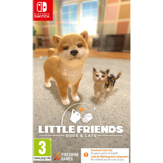 Little Friends: Dogs & Cats (Code in Box) (Switch)