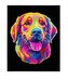 Diamond Dotz - Adults Flocked Neon Golden Retrieve