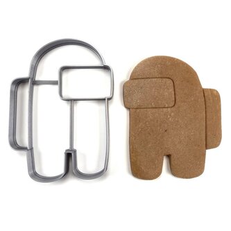 Postava z vesmírné hry vykrajovátko/formička