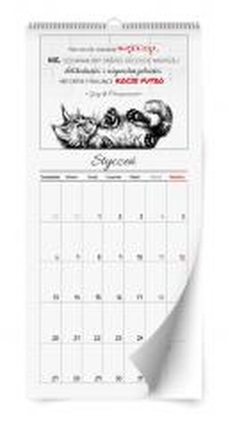 Kalendarz 2026 ścienny notatnikowy