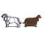 Anglický springer spaniel stojící vykrajovátko/formička VYK445 | Psí plemena, psí doplňky