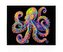 Diamond Dotz - Adults Flocked Neon Octopus