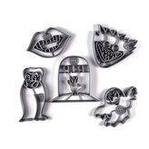 4+1 Akční Halloweenský set vykrajovátek/formiček č.5