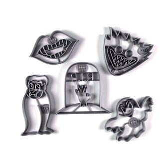 4+1 Akční Halloweenský set vykrajovátek/formiček č.5