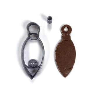 Baňka - vánoční ozdoba 1 vykrajovátko/formička