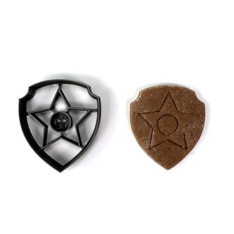 Psí policejní erb vykrajovátko/formička