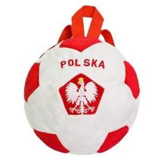 Plecak football piłka czerwona