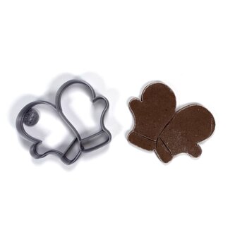 Zimní palčáky rukavice vykrajovátko/formička