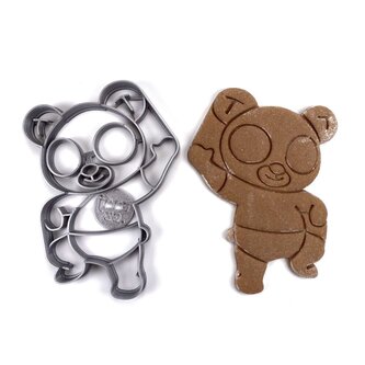 Pohádkový králíček, panda kamarád 2 vykrajovátko/formička Pohádkový králíček, panda kamarád 2 vykrajovátko/formička