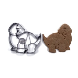 Dinosaurus Brontosaurus (dětský vzhled tvořítka) vykrajovátko/formička