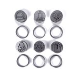 5+1 Akční vánoční set razítek s vykrajovátky č.3