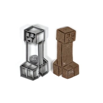 Zelená příšera z videohry vykrajovátko/formička