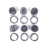 5+1 Akční vánoční set razítek s vykrajovátky č.7