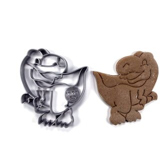 Dinosaurus Tyranosaurus Rex VELKÝ (dětský vzhled tvořítka) vykrajovátko/formička