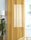 Dekorační dlouhá záclona  s řasící páskou WOOD mustard/hořčicová 140x245 cm (cena za 1 kus) MyBestHome