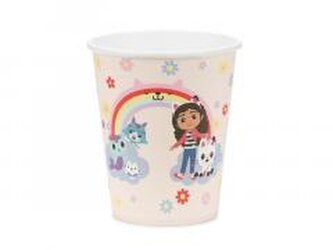 Kubeczki Koci Domek Gabi 250ml 6szt