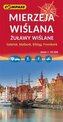 Mapa - Mierzeja Wiślana 1:55 000