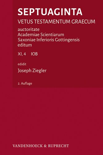 Septuaginta. Band 11,4
