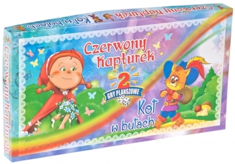 Gra 2 w 1 Czerwony Kapturek / Kot w butach