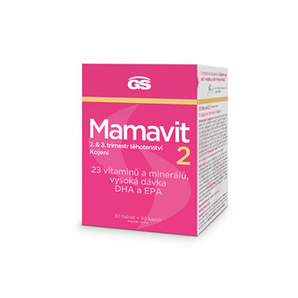 GreenSwan GS Mamavit 2 Těhotenství a kojení 30 tablet + 30 kapslí