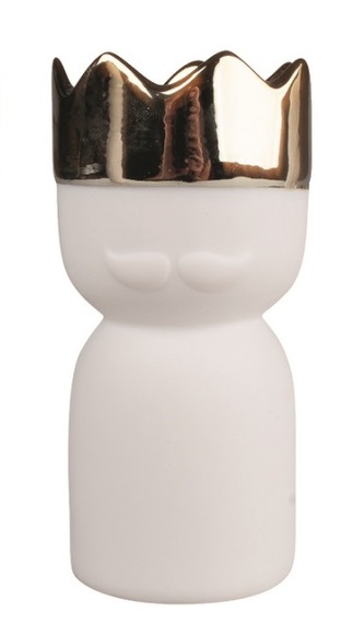 Svícen porcelánový z kolekce Tří králů 5,5 x 12 x 5,5 cm