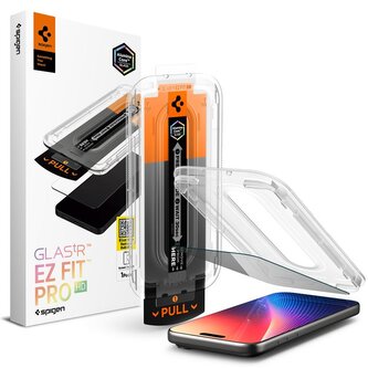 Spigen Glass tR EZ Fit Pro HD (Privacy) 1 Pack, transparency - iPhone 17/16 Pro Max