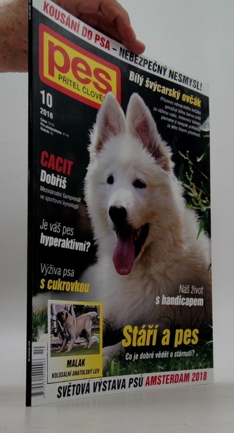 Pes přítel člověka 10/2018 Bílý švýcarský ovčák
