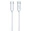Datový kabel USB-C x USB-C 3m 60W - bílý