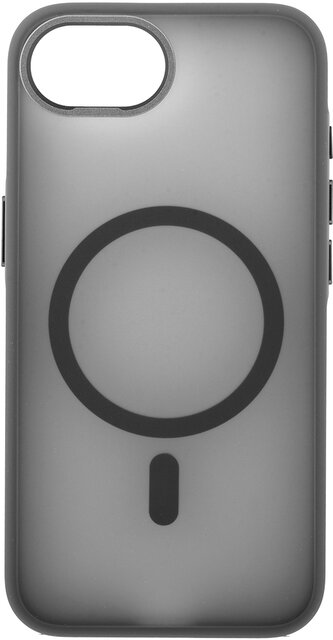 Pouzdro Matte Frame s podporou MagSafe iPhone 16e - černé