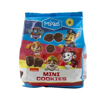 Paw Patrol mini cookies XL – kakaové sušenky s otisky postaviček 250g Paw Patrol mini cookies XL – kakaové sušenky s otisky postaviček 250g