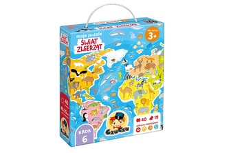 CzuCzu moje puzzle Świat zwierząt 93365