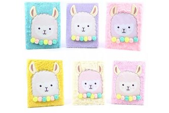 Notes pluszowy lama/alpaka 16x22 D42990 51843