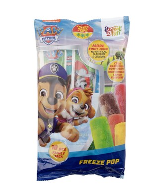 Paw Patrol Freeze Pop - zmrzliny ke zmražení s ovocnou složkou 10x50ml  NEW Paw Patrol Freeze Pop - zmrzliny ke zmražení s ovocnou složkou 10x50ml  NEW