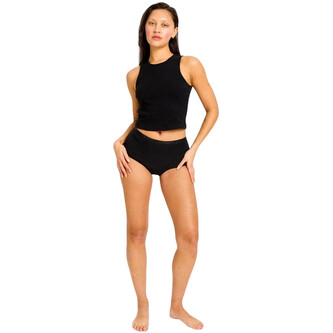 Menstruační kalhotky Modibodi Basic Full Brief Super Overnight (BSFBSOBLAW) XL