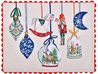 Látkové prostírání Christmas Ornaments