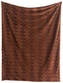 Přehoz Cosy Diamond Chocolate 150x200