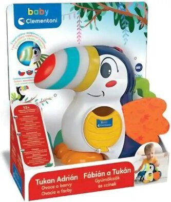 CLEMENTONI BABY Interaktivní Tukan Adrian CZ,SK,HU CLEMENTONI BABY Interaktivní Tukan Adrian CZ,SK,HU