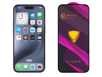 3D Ochranné tvrzené sklo na iPhone 16